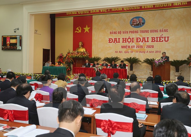 Congrès de l’organisation du PCV au sein du Comité central du Parti ảnh 1 Congrès de l’organisation du PCV au sein du Comité central du Parti ảnh 1