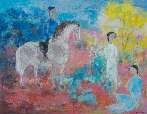 Quatre tableaux de Vu Cao Dàm revenus à bon port ảnh 1 Quatre tableaux de Vu Cao Dàm revenus à bon port ảnh 1