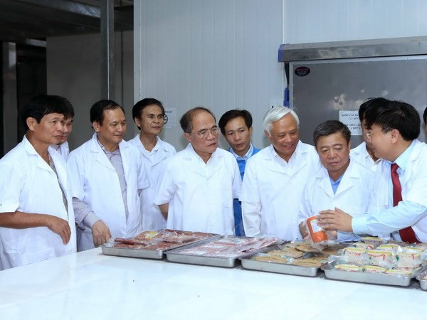 Le président de l’Assemblée nationale en visite de travail à Ha Tinh ảnh 1 Le président de l’Assemblée nationale en visite de travail à Ha Tinh ảnh 1