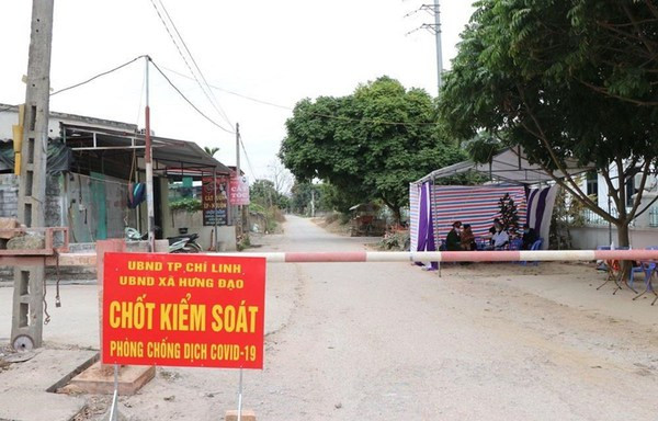 Distanciation sociale dans des localités de Hai Duong et Bac Ninh ảnh 1 Distanciation sociale dans des localités de Hai Duong et Bac Ninh ảnh 1