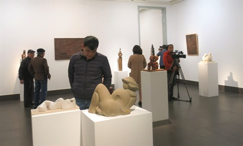 Ouverture d’une exposition des beaux-arts à Hanoï ảnh 1 Ouverture d’une exposition des beaux-arts à Hanoï ảnh 1