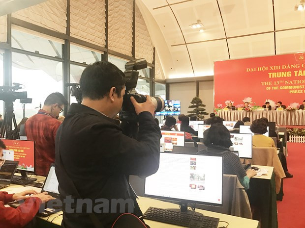 Plus de 200 agences de presse vont couvrir le 13e Congrès national du Parti ảnh 9 Plus de 200 agences de presse vont couvrir le 13e Congrès national du Parti ảnh 9