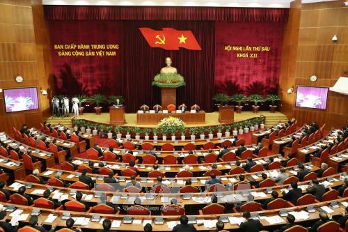 Ouverture du 6e Plénum du Comité central du PCV (12e mandat) ảnh 1 Ouverture du 6e Plénum du Comité central du PCV (12e mandat) ảnh 1