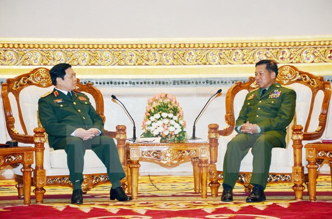 Renforcement des relations Vietnam-Myanmar dans la défense ảnh 1 Renforcement des relations Vietnam-Myanmar dans la défense ảnh 1