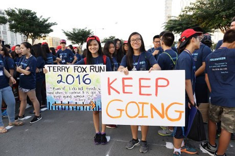 HCM-Ville : rendez-vous le 5 novembre pour la course caritative Terry Fox Run 2017 ảnh 1 HCM-Ville : rendez-vous le 5 novembre pour la course caritative Terry Fox Run 2017 ảnh 1