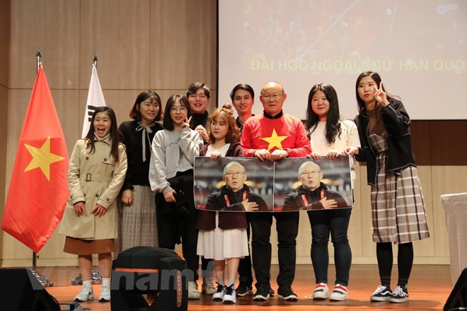 Football U23 : rencontre avec Park Hang-seo en République de Corée ảnh 1 Football U23 : rencontre avec Park Hang-seo en République de Corée ảnh 1