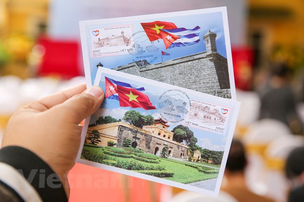 Emission de timbres communs Cuba-Vietnam ảnh 1 Emission de timbres communs Cuba-Vietnam ảnh 1