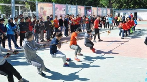 La Fête sportive des Vietnamiens résidant à Pékin ảnh 1