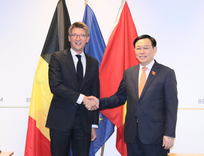 Médias belges : la visite du président de l'AN Vuong Dinh Hue promeut les relations UE-Vietnam ảnh 1 Médias belges : la visite du président de l'AN Vuong Dinh Hue promeut les relations UE-Vietnam ảnh 1