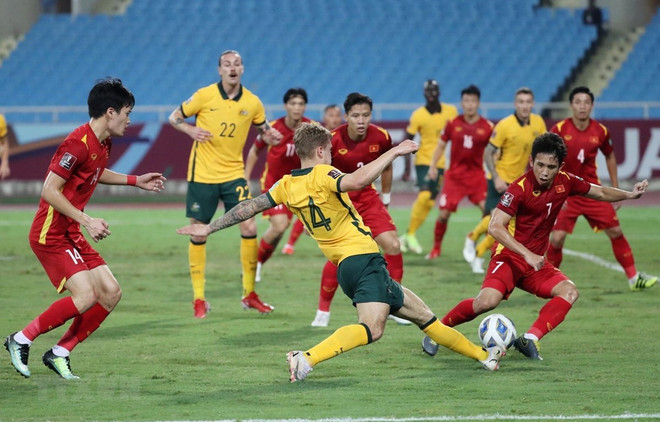 Mondial 2022 : Des médias étrangers évaluent la victoire 1-0 de l'Australie contre le Vietnam ảnh 1 Mondial 2022 : Des médias étrangers évaluent la victoire 1-0 de l'Australie contre le Vietnam ảnh 1
