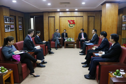 Intensifier la coopération entre les jeunes vietnamiens et français ảnh 1 Intensifier la coopération entre les jeunes vietnamiens et français ảnh 1