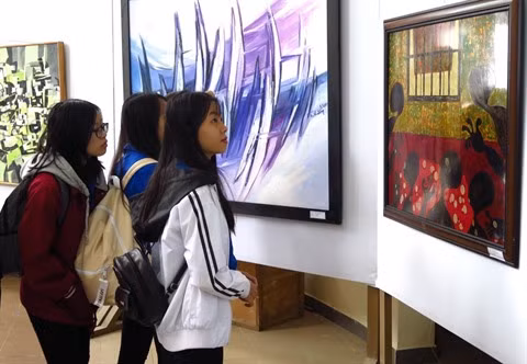 Les quatre colonnes de la peinture vietnamienne ảnh 1
