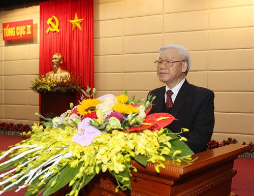 Nguyen Phu Trong travaille avec le Département général du renseignement de la défense ảnh 1 Nguyen Phu Trong travaille avec le Département général du renseignement de la défense ảnh 1