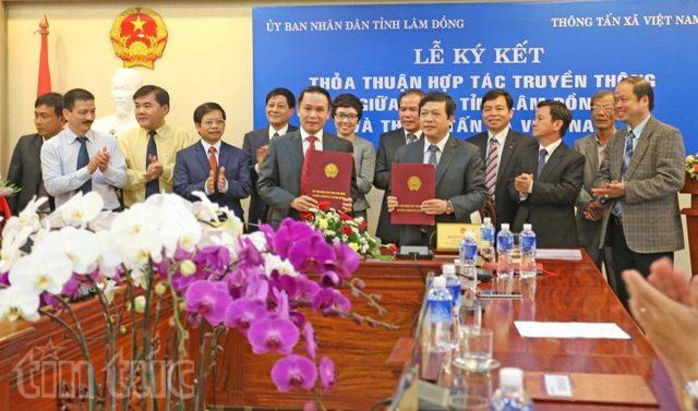 Communication : coopération entre la VNA et la province de Lam Dong ảnh 1 Communication : coopération entre la VNA et la province de Lam Dong ảnh 1