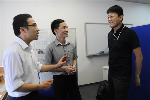 Deux Vietnamiens à l’Institut japonais de la police en mer ảnh 1 Deux Vietnamiens à l’Institut japonais de la police en mer ảnh 1