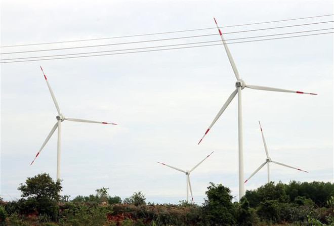 Inauguration du parc éolien N°5 - Ninh Thuan ảnh 1 Inauguration du parc éolien N°5 - Ninh Thuan ảnh 1