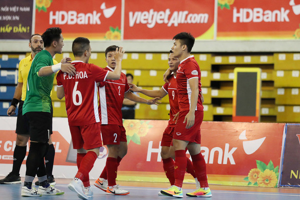 Futsal : le Vietnam est à deux matches de la Coupe du Monde ảnh 1 Futsal : le Vietnam est à deux matches de la Coupe du Monde ảnh 1