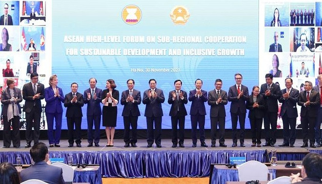 Le PM Pham Minh Chinh à un forum de l’ASEAN sur la coopération sous-régionale ảnh 1 Le PM Pham Minh Chinh à un forum de l’ASEAN sur la coopération sous-régionale ảnh 1