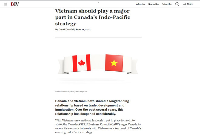 Le milieu des affaires du Canada souligne les potentiels de la coopération avec le Vietnam ảnh 1 Le milieu des affaires du Canada souligne les potentiels de la coopération avec le Vietnam ảnh 1