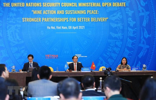 Des ambassadeurs apprécient la présidence vietnamienne du Conseil de sécurité en avril 2021 ảnh 2 Des ambassadeurs apprécient la présidence vietnamienne du Conseil de sécurité en avril 2021 ảnh 2