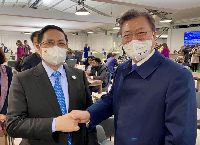 COP26: le PM rencontre des dirigeants de plusieurs pays ảnh 2 COP26: le PM rencontre des dirigeants de plusieurs pays ảnh 2