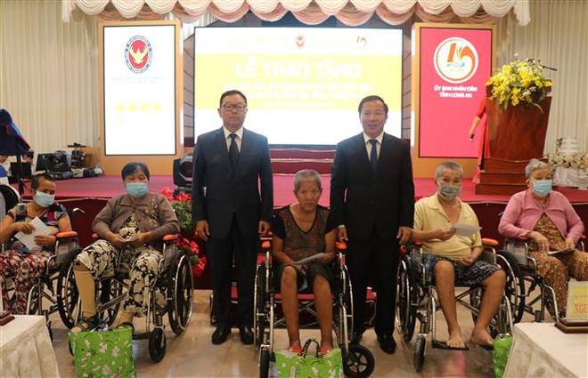 Aide thaïlandaise pour des personnes handicapées à Long An ảnh 1 Aide thaïlandaise pour des personnes handicapées à Long An ảnh 1