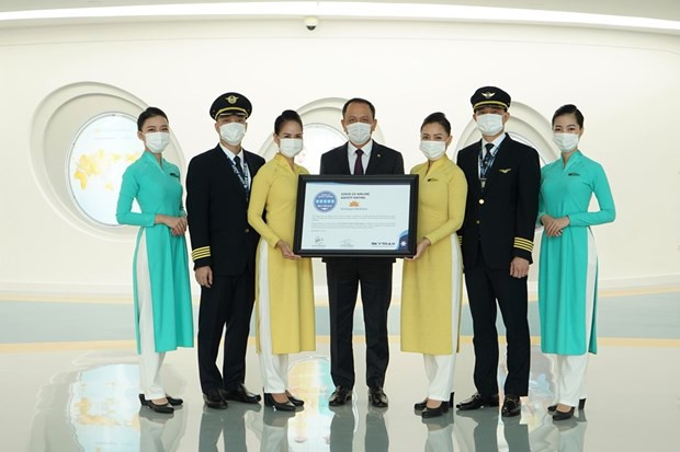 Vietnam Airlines obtient 5 étoiles au classement « Covid-19 Airline Safety Rating » de Skytrax ảnh 2 Vietnam Airlines obtient 5 étoiles au classement « Covid-19 Airline Safety Rating » de Skytrax ảnh 2