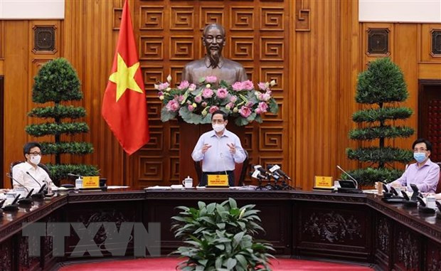 Le Premier ministre travaille avec le ministère de la Santé ảnh 2 Le Premier ministre travaille avec le ministère de la Santé ảnh 2