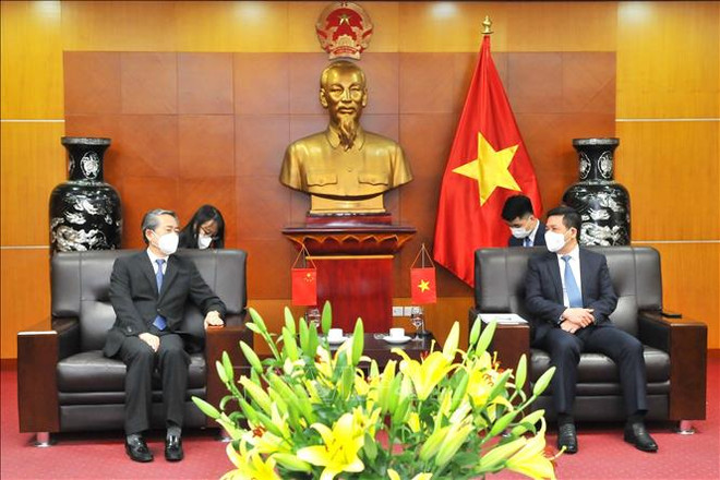 Le ministre de l’Industrie et du Commerce reçoit l’ambassadeur de Chine ảnh 1 Le ministre de l’Industrie et du Commerce reçoit l’ambassadeur de Chine ảnh 1