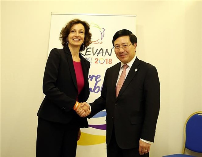 Francophonie : le Vietnam resserre les relations avec des pays membres ảnh 1 Francophonie : le Vietnam resserre les relations avec des pays membres ảnh 1