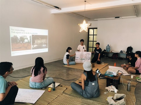 Hô Chi Minh-Ville ; La classe CáRô et son aventure des arts contemporains ảnh 2