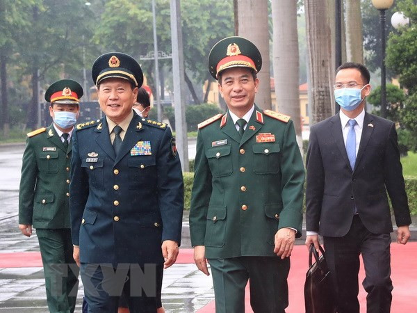 Le ministre chinois de la Défense en visite officielle au Vietnam ảnh 2