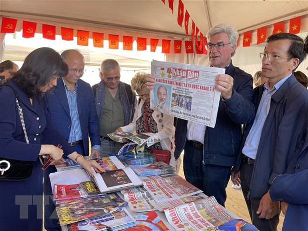 Le journal Nhân Dân se brille à la Fête de L’Humanité 2021 ảnh 2 Le journal Nhân Dân se brille à la Fête de L’Humanité 2021 ảnh 2