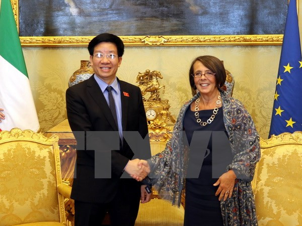 Le Vietnam et l’Italie stimulent la coopération législative ảnh 1 Le Vietnam et l’Italie stimulent la coopération législative ảnh 1
