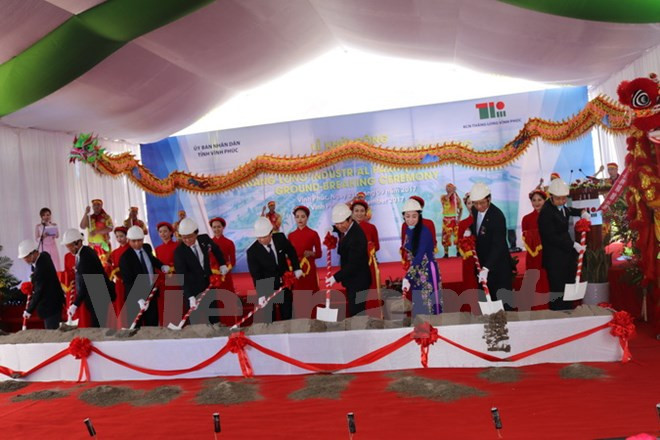 Vinh Phuc : mise en chantier de la zone industrielle Thang Long ảnh 1 Vinh Phuc : mise en chantier de la zone industrielle Thang Long ảnh 1