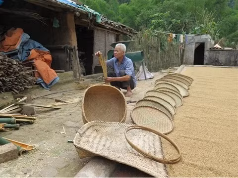 Pac Ma conserve son art de la vannerie ảnh 2