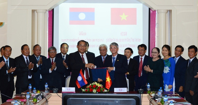 Dong Thap et Champassak (Laos) promeuvent leur coopération multisectorielle ảnh 1 Dong Thap et Champassak (Laos) promeuvent leur coopération multisectorielle ảnh 1