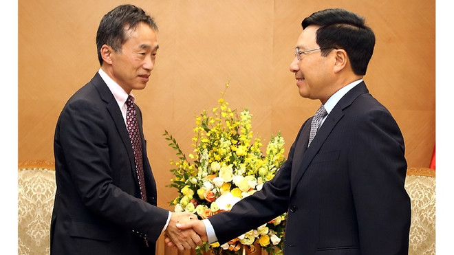 Vietnam-Japon : Pham Binh Minh se félicite du rôle de la JICA ảnh 1 Vietnam-Japon : Pham Binh Minh se félicite du rôle de la JICA ảnh 1