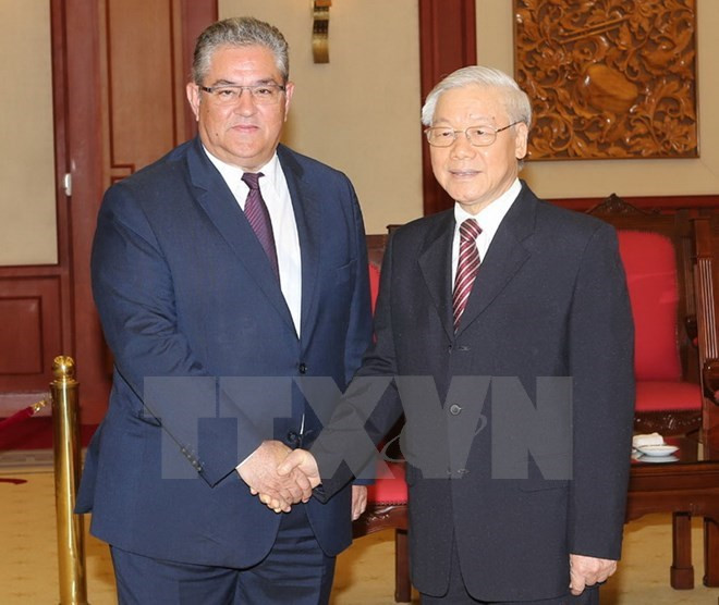 Le Parti communiste du Vietnam et le Parti communiste de Grèce resserrent leurs liens ảnh 1 Le Parti communiste du Vietnam et le Parti communiste de Grèce resserrent leurs liens ảnh 1