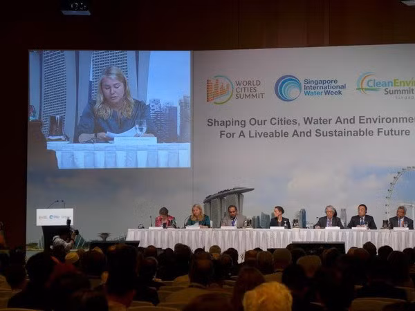 Le 7e Sommet mondial des villes s'ouvre à Singapour ảnh 1