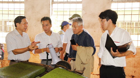 Les entreprises japonaises rencontrent les grands producteurs à Nghê An ảnh 2 Les entreprises japonaises rencontrent les grands producteurs à Nghê An ảnh 2