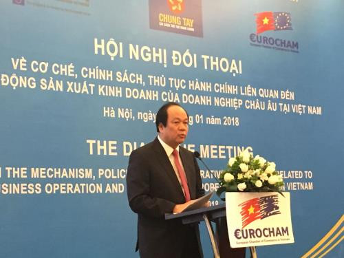 Dialogue sur les politiques avec les entreprises européennes ảnh 1 Dialogue sur les politiques avec les entreprises européennes ảnh 1