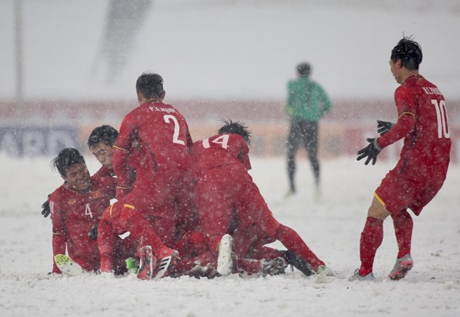 Les médias internationaux tirent le chapeau bas à l’équipe vietnamienne U23 ảnh 1 Les médias internationaux tirent le chapeau bas à l’équipe vietnamienne U23 ảnh 1