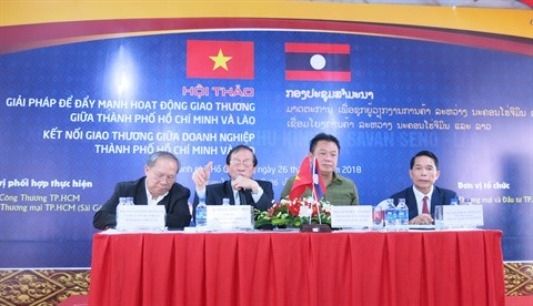 Des pistes pour promouvoir le commerce entre Hô Chi Minh-Ville et le Laos ảnh 1 Des pistes pour promouvoir le commerce entre Hô Chi Minh-Ville et le Laos ảnh 1