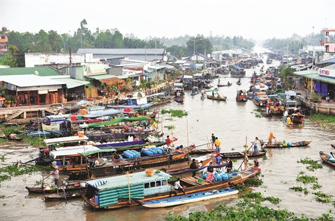 Le marché flottant de Nga Nam à Soc Trang ảnh 1 Le marché flottant de Nga Nam à Soc Trang ảnh 1