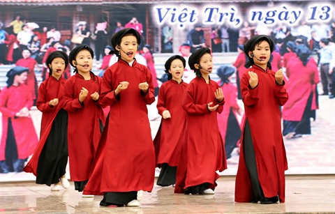 La vitalité du hat xoan sur la terre des rois Hùng ảnh 3