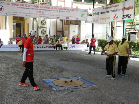 Ouverture du Tournoi international de pétanque à Hô Chi Minh-Ville ảnh 1