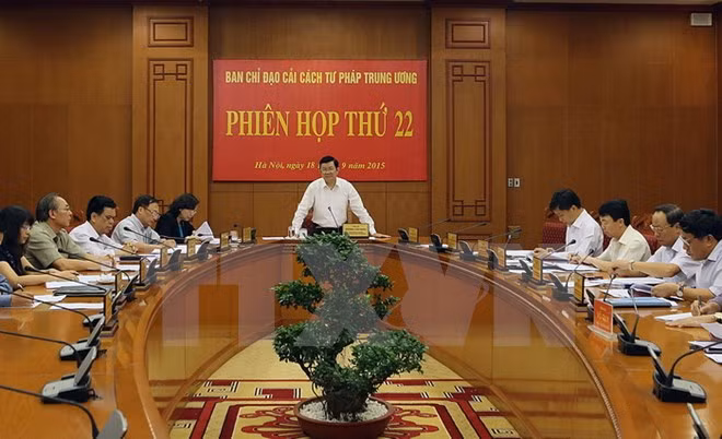 La 22e Réunion du Comité national pour la réforme judiciaire ảnh 1