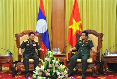 Vietnam et Laos renforcent leur coopération militaire ảnh 1 Vietnam et Laos renforcent leur coopération militaire ảnh 1