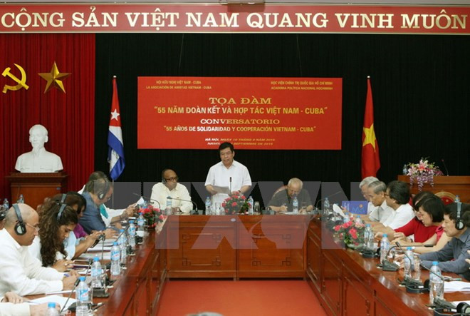 Colloque sur les 55 ans de solidarité et de coopération Vietnam-Cuba ảnh 1 Colloque sur les 55 ans de solidarité et de coopération Vietnam-Cuba ảnh 1